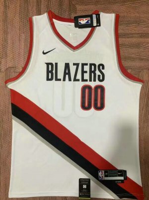 NBA 00 Henderson Portland Trail Blazers Maillot blanc brodé